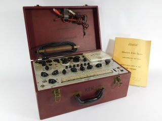 Hickok 605a Vintage Mutual Conductance Tube Tester (looks Good And)