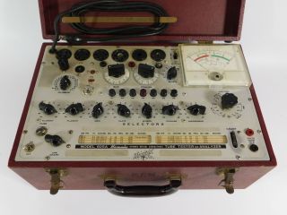 Hickok 605A Vintage Mutual Conductance Tube Tester (looks good and) 2