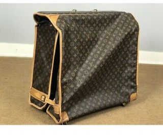 Louis Vuitton XL Vintage Rolling Garment Bag Monogram Canvas Soft Luggage 52 