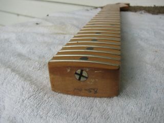 Vintage 1958 Usa Fender Musicmaster Guitar Neck Maple Pre Cbs