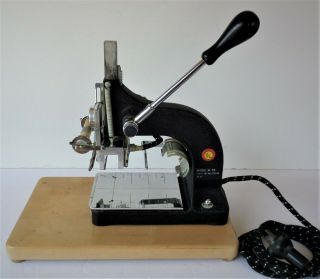 VTG Kingsley M - 50 Hot Foil Stamping Machine,  Types/Holders/Guides/Boxes & More 3