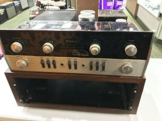Vintage Mcintosh Ma - 5100 Integrated Preamp Amplifier As - Is Not Wood Case