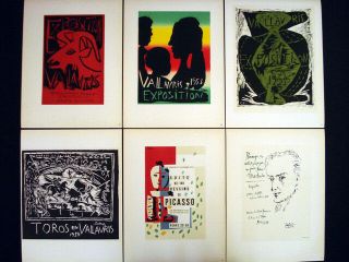 Vintage Lithographs,  Kunst Im Plakat,  Pablo Picasso,  Mourlot 1959,  France 1966