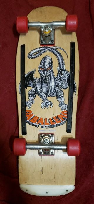 Vintage Steve Caballero Powell Peralta 1990 Complete Skateboard