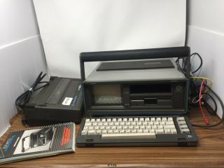 Vintage Commodore Sx - 64 Desktop,  Keyboard,  Printer (powers On -)