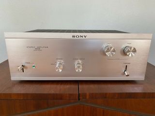 Vintage Sony Ta - 3200f Stereo Power Amplifier