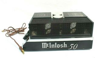 Vtg McIntosh MC - 50 MC50 Mono Block Amplifier / Amp in Cond (2 of 100) 2