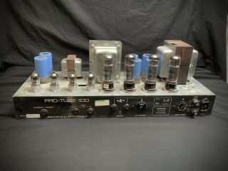 Vintage Laney Pro - Tube 100 Watt Tube Amp Amplifier Chassis Great