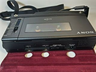 Vintage Sony WM - D6C Walkman Professional Cassette Player Recorder IOB 2
