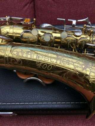 Vintage Buescher 400 Alto Saxophone 2