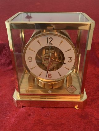 Vintage Lecoultre Atmos Clock 528 Case Not Running
