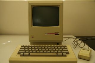 Vintage Apple Macintosh Model M0001,  With Keyboard,  Mouse & More