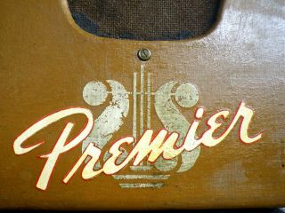 Vintage ' 53 MULTIVOX PREMIER MODEL 50 Tube Guitar Amp Harp Harmonica - 2
