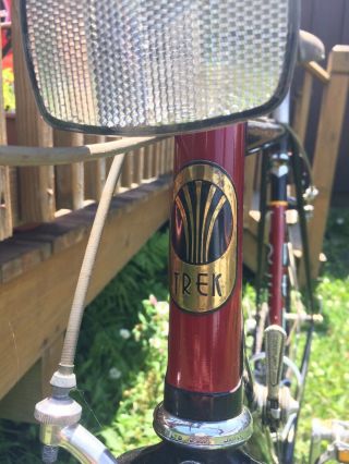 Vintage 1983 Trek 640 Road Bike Campagnolo,  Cinelli,  Reynolds 531C Frame Bicycle 2