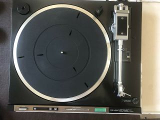 Vintage Sony Ps - X600 Fully Automatic Stereo Turntable With Sony Headshell