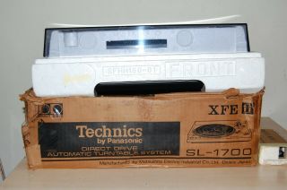 Vintage Technics Sl - 1700 Direct - Drive Stereo Turntable - Near