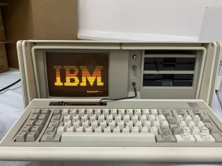 Vintage Ibm Portable Personal Computer Ibm 5155