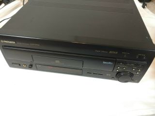 Vintage Pioneer CD CDV LaserDisc LD Player CLD - D704 Disc both side play laser 2