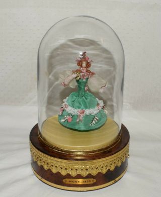 Rare Vintage Reuge 2 Airs Ballerina Lady Mode 1833 See Video