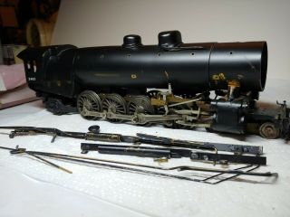 Vintage O Scale Brass Steam Engine Scale Craft Mountain 1937 - 1939 2 rail 3