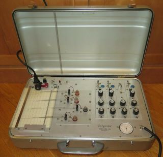 Stoelting Polyscribe Polygraph Lie Detection Vintage Instrument 2