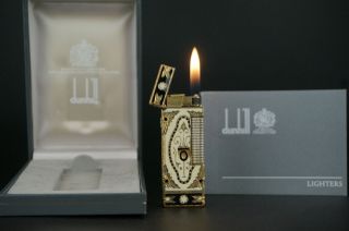 Dunhill Rollagas Lighter W/box Vintage F64