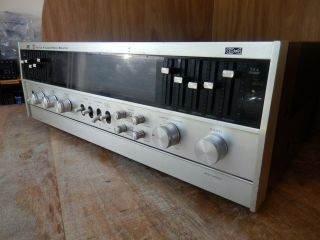 Vintage Jvc 4vr - 5456x Monster Quad Channel Receiver 100 Watts In 2 Ch.  Cd - 4