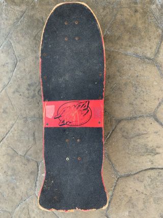 Vintage Santa Cruz Rob Roskopp Target 4 Skateboard - 1980 ' s (1987) 2