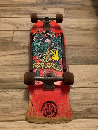 Vintage Santa Cruz Rob Roskopp Target 4 Skateboard - 1980 ' s (1987) 3