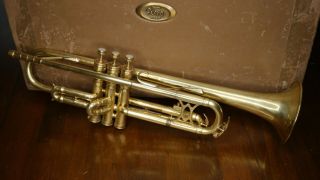 Vintage 1948 King By Hn White Liberty Model Trumpet
