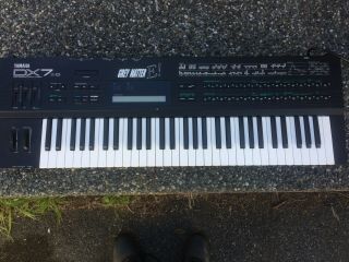 Yamaha Dx7ii D Vintage Synthesizer Including Gray Matter E Installed