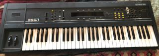 Ensoniq Esq - 1 Vintage Synthesizer Keyboard 1987