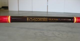 G Loomis Vintage Hb66 - H,  6’6”,  Custom Built Saltwater Fishing Rod