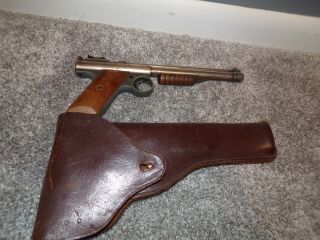 Vintage Benjamin Franklin Model 130 Air Gun Pistol W/holster