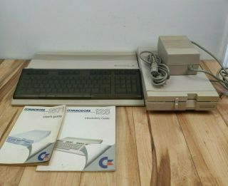 Vintage Commodore 128 Computer Disk Drive 1571 Power Supply Dsp - 128 C128