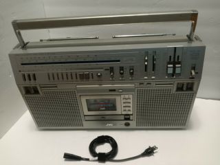 Vintage Jvc Rc - M80c Boombox Ghettoblaster Cassette Player Radio Stereo