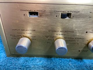 Vintage H.  H.  Scott stereo integrated tube amplifier,  model 299. 3