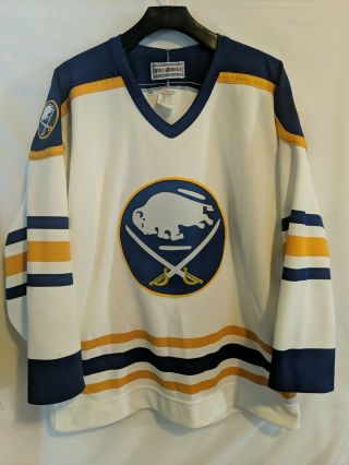 Authentic Buffalo Sabres 48 Ccm Jersey 1990 - 1995 Vintage Awesome Hockey