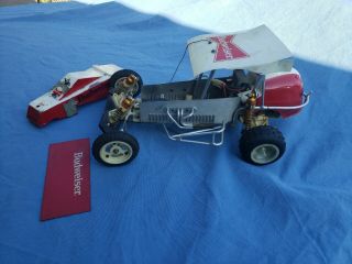 Vintage Team Associated Rc10 Big Boys Toys Sprint Car Rare