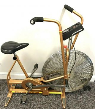 Vintage Schwinn Air - Dyne Dual Action Stationary Exercise Bike W/ Ergometer