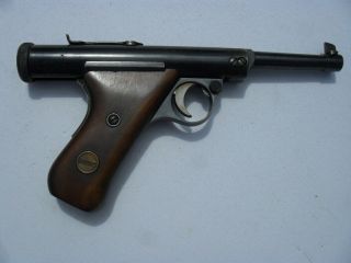 Vintage Haenel Model 28.  177 Cal.  Pellet Air Pistol W/original Box
