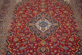Vintage Handmade Classic Floral 10X13 Semi Antique Oriental Area Rug Wool Carpet 3