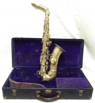 Vintage Conn " Wonder Ii " Chu Berry Alto Saxophone In