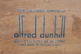 Vintage Dunhill Romeo Y Julieta Habana Eng Claro Seleccion Suprema 99 Cigar Box 2