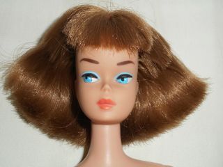 Vintage Long Hair American Girl Barbie In Golden Evening 1610 Purse Clone Belt