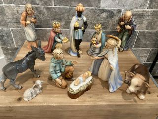 1951 Vintage Goebel Hummel Nativity Set