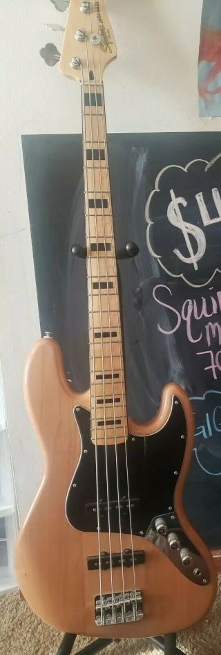 2019 Squier Vintage Modified Bass With Road Runner Gig Bag
