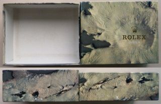 Vintage Rolex moon crater box set for Submariner 5513,  ref.  10.  00.  01 3