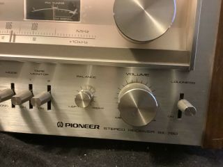 Vintage 1970’s Pioneer SX - 780 Stereo Receiver 2