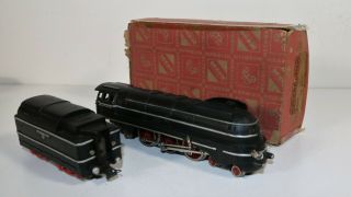 Vintage Marklin Steam Locomotive Sk800 With Tender,  Box